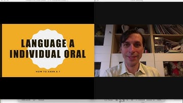 Global Issue: Video 1 of IB DP Language A Individual Oral Score a 7 IB Examiner