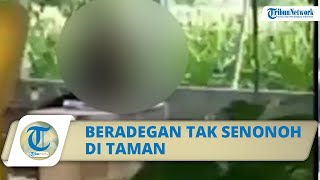 Viral Video Sepasang Kekasih Beradegan Mesum di Taman Ponorogo, Perekam Mengaku Gemetar