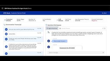 Call Center Agent Assist using IBM Watson