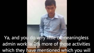SP-DWEE Internship Testimonial Video 2012