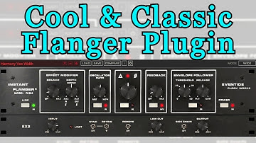Cool Flanger VST Plugin Emulation by Eventide - Instant Flanger Mk II - Review & Demo