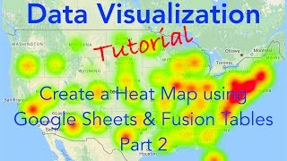 Google fusion tables will be discontinued / retired next month
(december 2019). i working on some tutorials that provide
alternatives. you can still ...