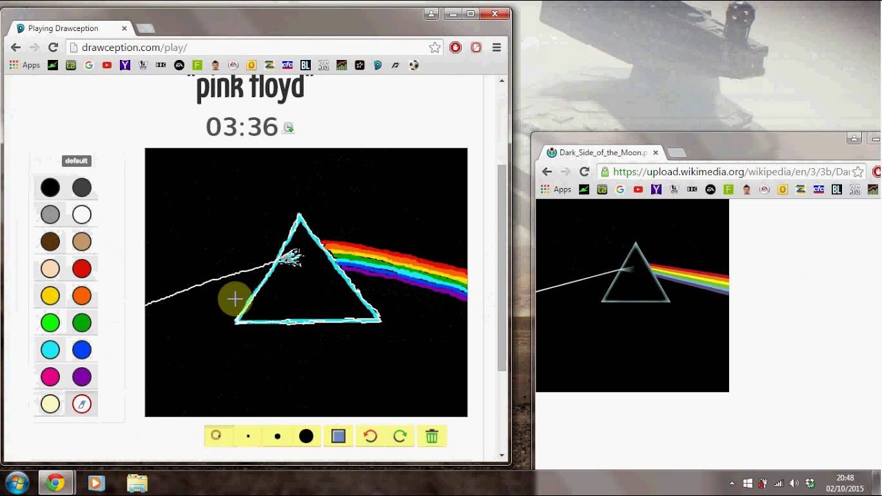 Drawception 1 - Pink Floyd