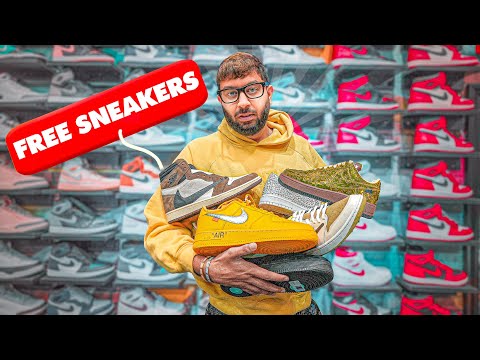 I OPENED A FREE SNEAKER STORE!