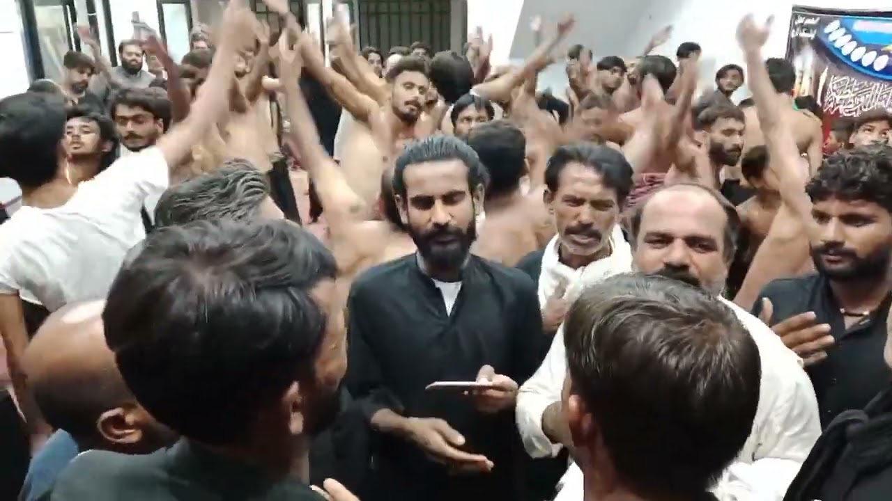 9 ذوالحج عزاداری امام بارگاہ جامعہ الزہرا مہاجر کالونی بہاولنگر سالار سید عادل حسین شاہ گیلانی 