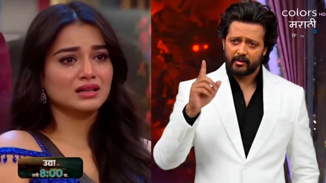 Bigg Boss Marathi 6 : Ritesh Deshmukh Shows the Clip and Exposes Tanvi Kolte