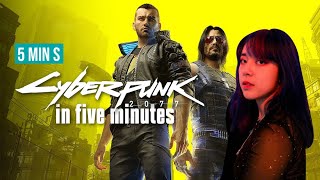 Cyberpunk's storyline in 5 minutes! 👾 | 5 MIN S #3