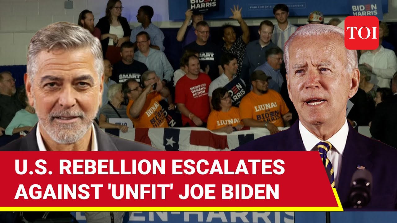 Hollywood Rises Against Biden; Top Actor George Clooney Opposes U.S. President's Reelection Bid