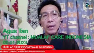 Agus Tan MUALAF CARE INDONESIA : menantang untuk dimatikan Tuhan Yesus sambil kentuti Alkitab