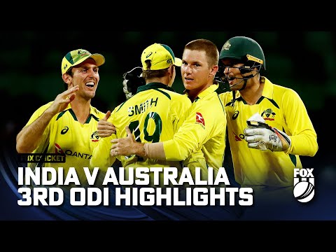 India vs Australia - 3rd ODI match highlights | 22/03/23 | Fox Cricket