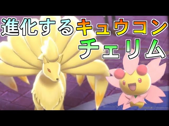 ポケモン剣盾 進化し続けるキュウコンとチェリムが強すぎてヤバい ポケットモンスター ソード シールド 剣盾 Youtube