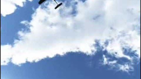 VUE 7 Airplane passby animation.