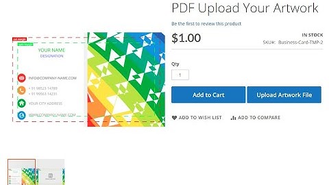 PDF Upload with Preview - Pixopa Web To Print eCommerce Solutions