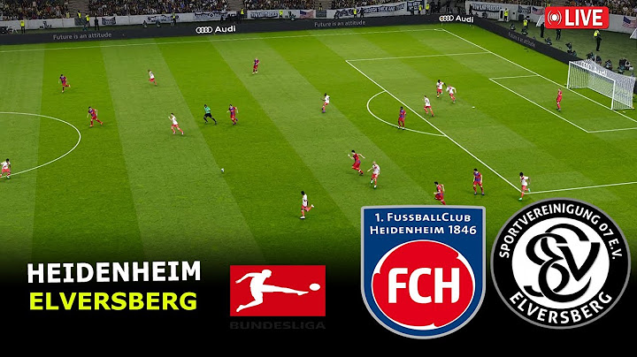 🔴Live Heidenheim vs Elversberg | THE FINAL | Bundesliga , Qualification | Full Match