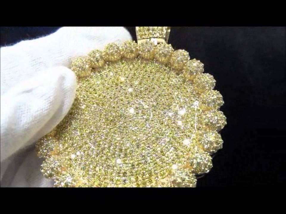 Master Of Bling Custom Lab Simulated Diamond Circle With Beads You Master Of Bling Custom Lab Simulated Diamond Circle With Beads