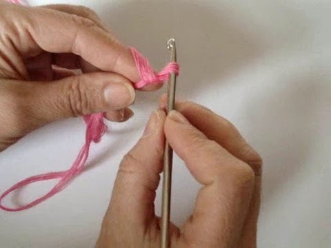 1 урок вязание крючком для начинающих видео