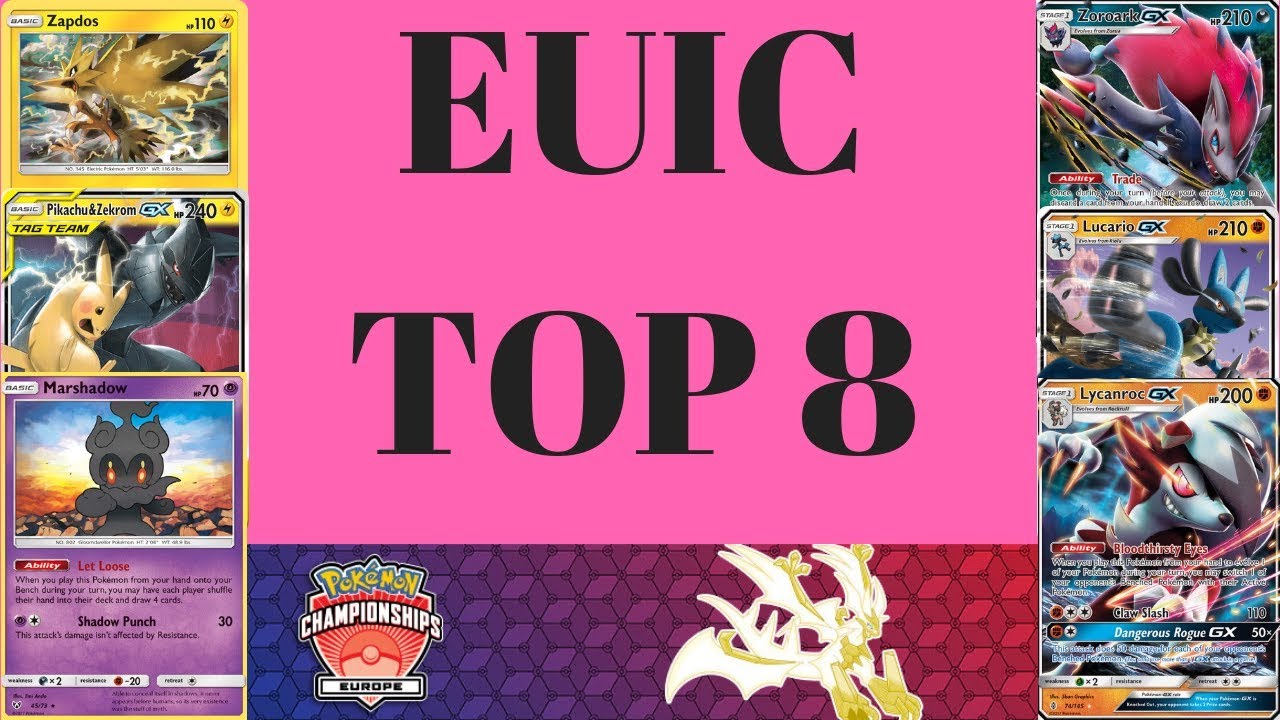 EUIC Top 8 Decklist Breakdown! (Pokemon TCG) YouTube