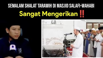 Ngerinya Shalat Tarawih di Masjid Salafi-Wahabi