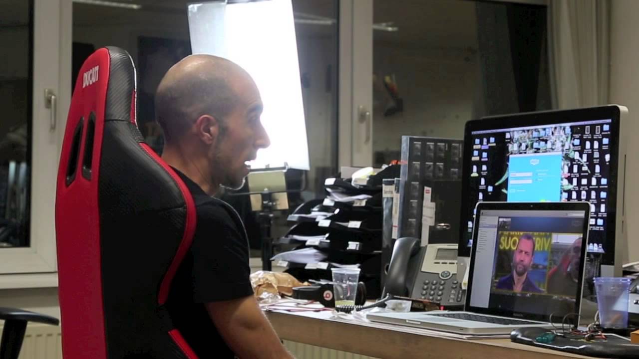 Live TV interview on RAI 3 (Italian TV) Franco Green House on VOLO IN DIRETTA w/ Fabio