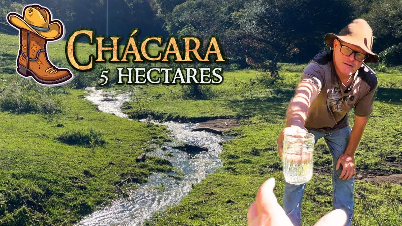 CHÁCARA EM TAQUARA RICA EM ÁGUA COM RIACHO PASSANDO DENTRO DA TERRA | R$ 770 MIL