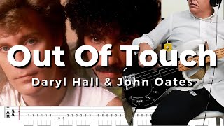 Daryl Hall & John Oates - Out Of Touch B Cover Tabs