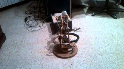 Robot PIC 18F4550 visual basic C X B R