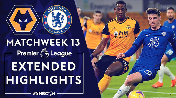Wolves v. Chelsea | PREMIER LEAGUE HIGHLIGHTS | 12/15/2020 | NBC Sports