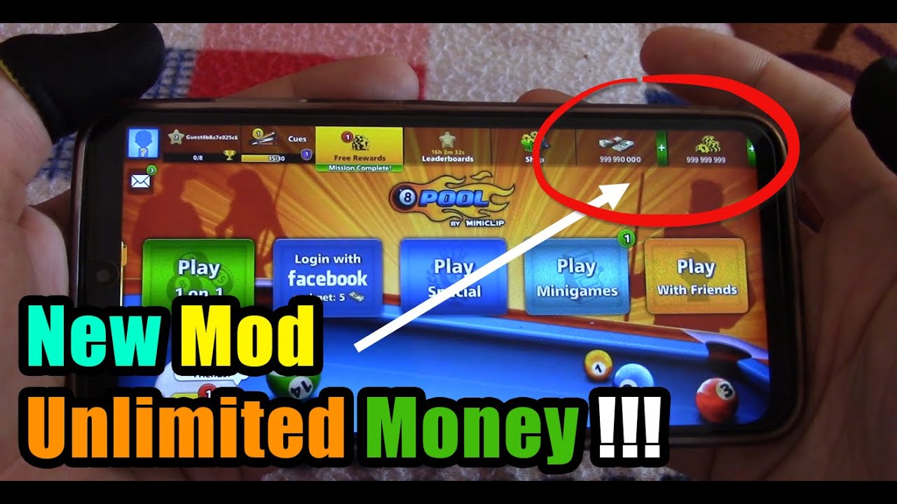 8 Ball Pool Mod APK Unlimited Money & Coins - New 8 Ball Pool Hack For Android & iOS