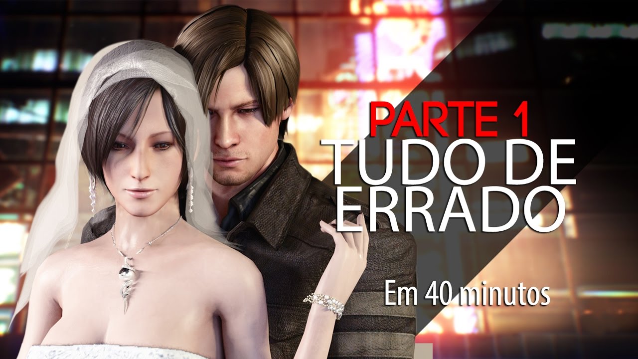 ESTÁ TUDO ERRADO COM: RESIDENT EVIL 6 - 1/5 (LEON)