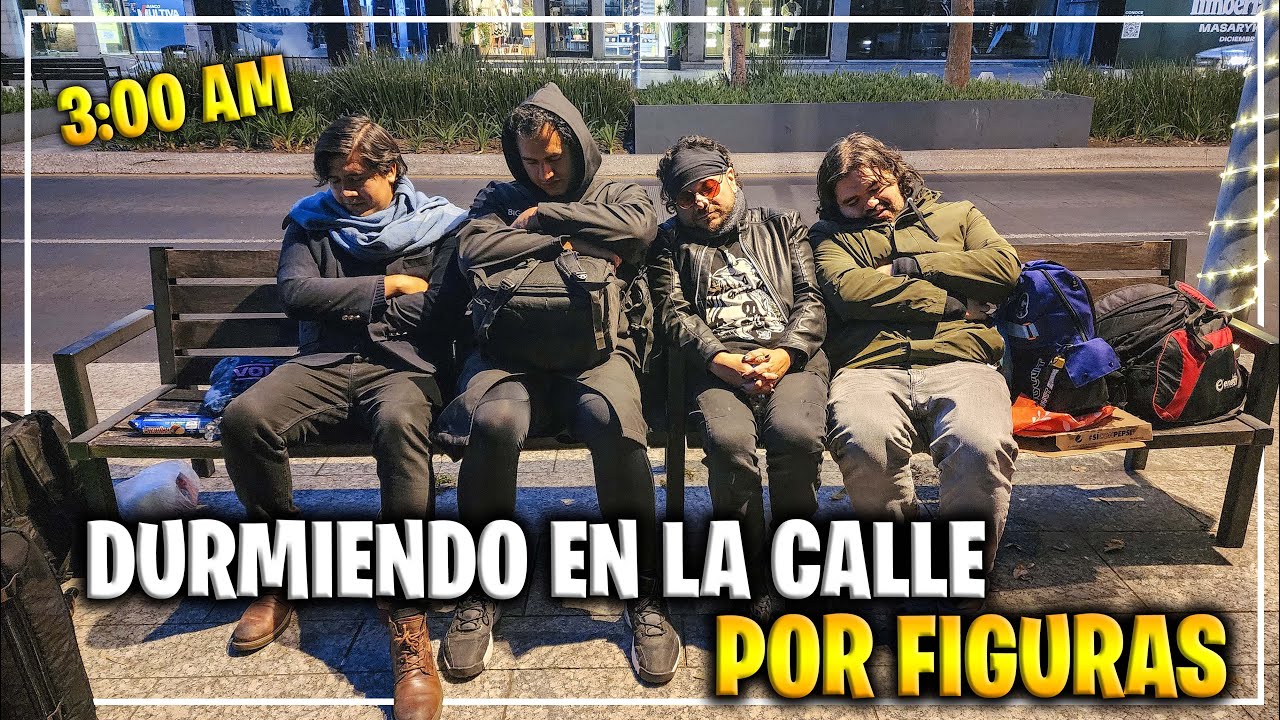 DORMIMOS UNA NOCHE EN LA CALLE POR FIGURAS (Nos Corrieron😔😭) | EL Tio pixel