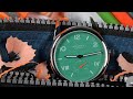 Unboxing NOMOS Glashütte Club Campus 38 Electric Green watch