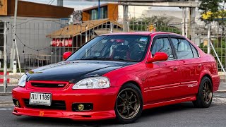 🔥🔥_HONDA CIVIC EK 2000_🔥🔥 เครื่อง B20Z เกียร์ MT เต็ดชิดๆคันเกียร์ K - ราคา 119,000 ฿ -