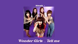 wonder girls tell me ( sped up ) lyrics on description