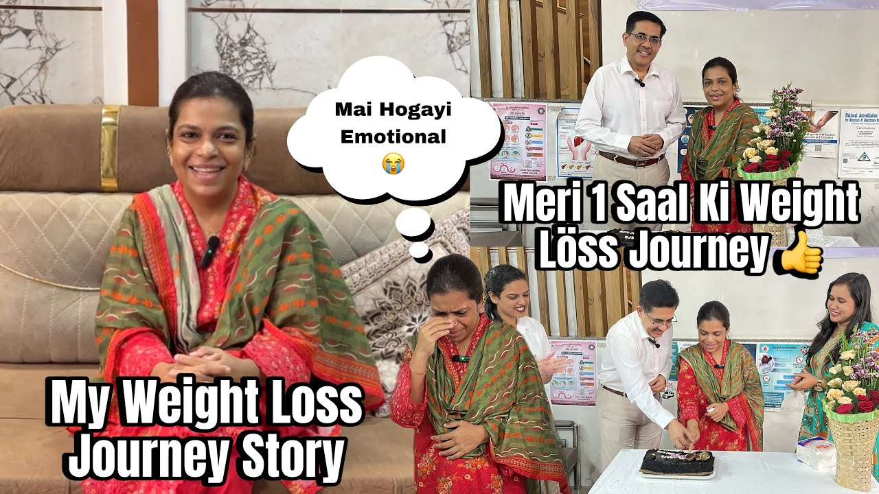 My Weight Loss Journey Story | Mai Hui Emotional 😭 | Kaisi Rahi Meri 1 Saal Ki Weight Loss Journey 👍
