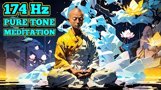 174 Hz Pure Tone Meditation Solfeggio Healing Frequency (60 Minutes)