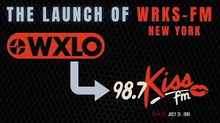 WXLO FLIPS to 98.7 KISS FM / WRKS NEW YORK - July 31, 1981