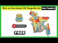 Download GIS Shapefiles for Any Country Free | Step-by-Step Tutorial
