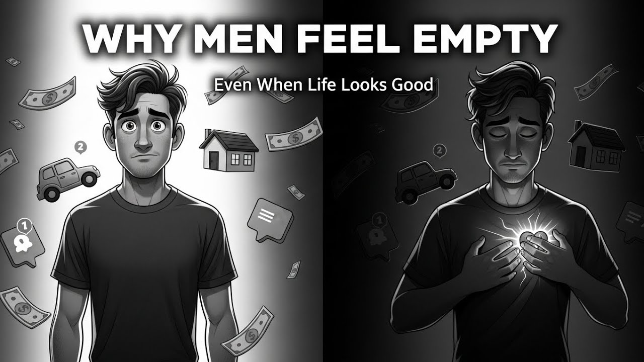 Why Men Feel Empty Even When Life Looks Good | PsyRise - YouTube