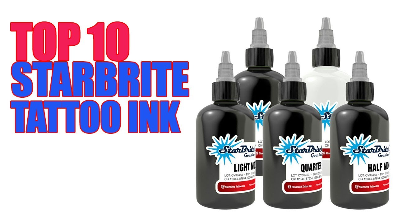 STARBRITE INK Has an amazing palette of colors that provides everything  you need from dark contrasting tone  Starbrite tattoo ink Tattoo ink  colors Ink tattoo