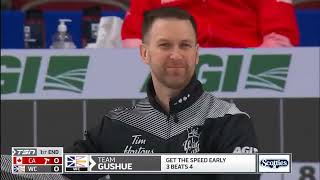 Semifinal  2022 Tim Hortons Brier  Bottcher (CA) vs. Gushue (WC1)