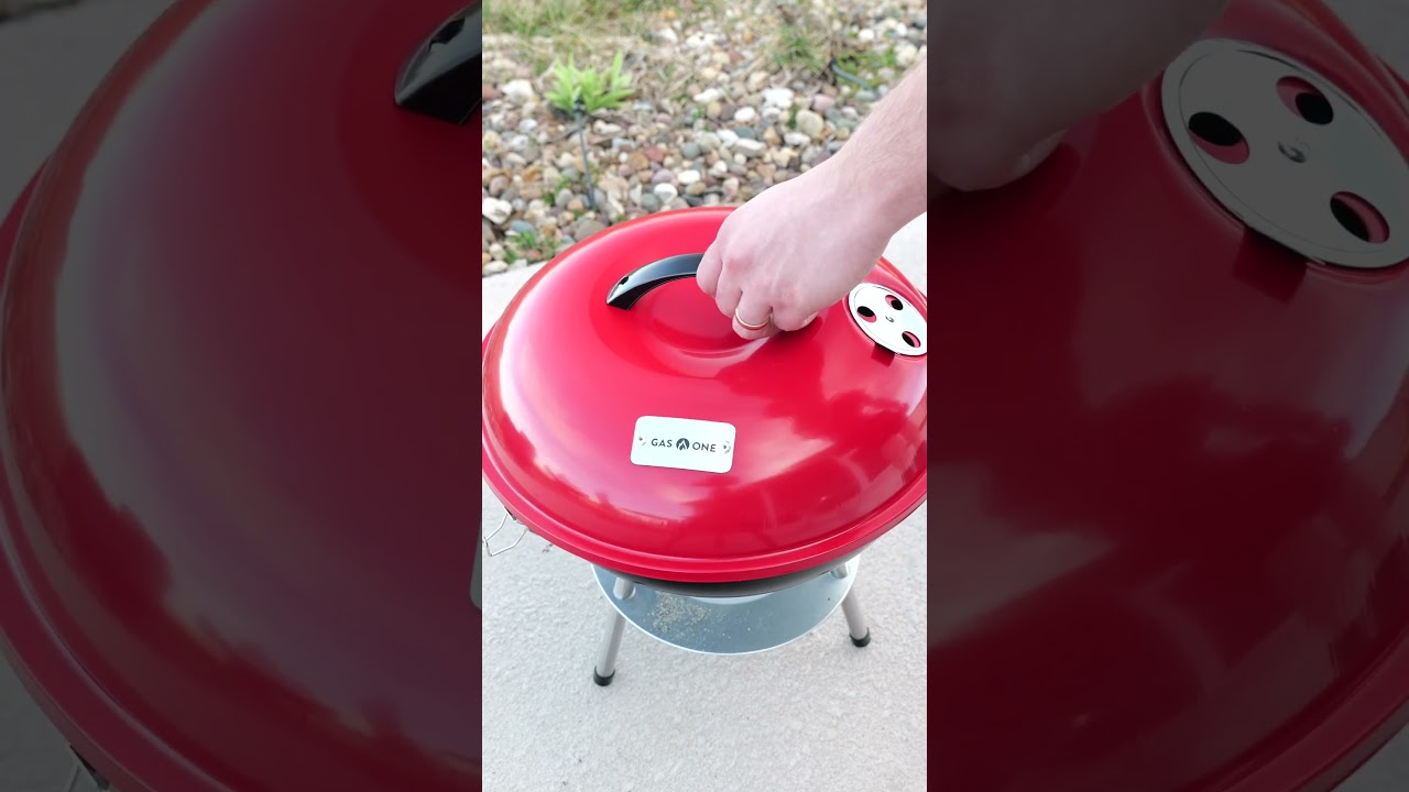 Weber Grill Gas One 14-Inch Portable Charcoal Grill Locking Lid - Main Image