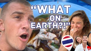 FOREIGN COUPLE TRY BEST BANGKOK THAI STREET FOOD 2024 🍜 🇹🇭