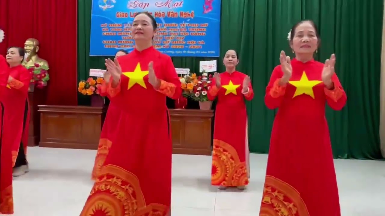 CLB nam cường, xã thổ tang trình bày