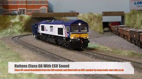 Hattons Class 66 With ESU