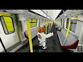 Roblox Urban Line Freedrive my friend drive C-train to Tiu king leng+leaving the station