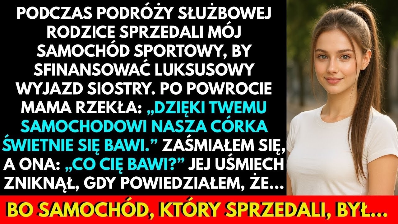 W dniu, w którym wróciłam z wymarzonej podróży dookoła świata, zamiast powitania zastałam moją siostrę wylegującą się na mojej kanapie, otoczoną torbami z zakupami. „Zapasowy klucz. Mama mi go...