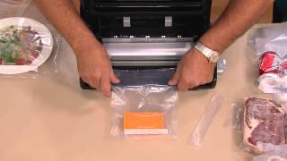 FoodSaver V2470 Stainless Steel Vacuum Sealer with Built-in Roll Storage with Mary Beth Roe