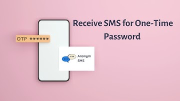 Receive SMS for one-time password