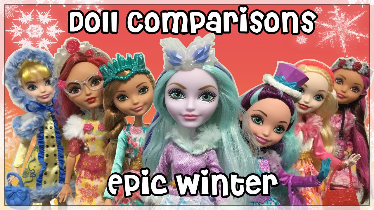  Mattel Ever After High Epic Winter Crystal Winter Doll