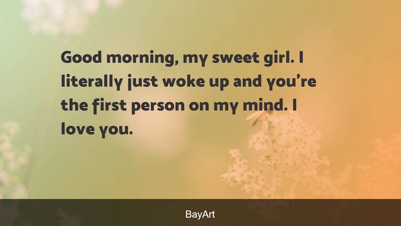 Good Morning To You / 201 Good Morning Text Messages For Her Love Cute ...